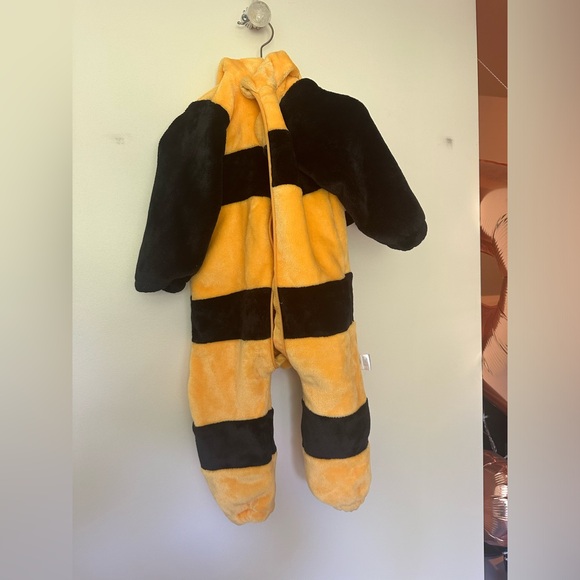 Toddler Bumblebee Onesie Costume - Picture 2 of 9